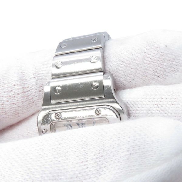 カルティエ サントスガルベ SM W20017D6 Cartier 腕時計 ウォッチ クォーツ 白文字盤