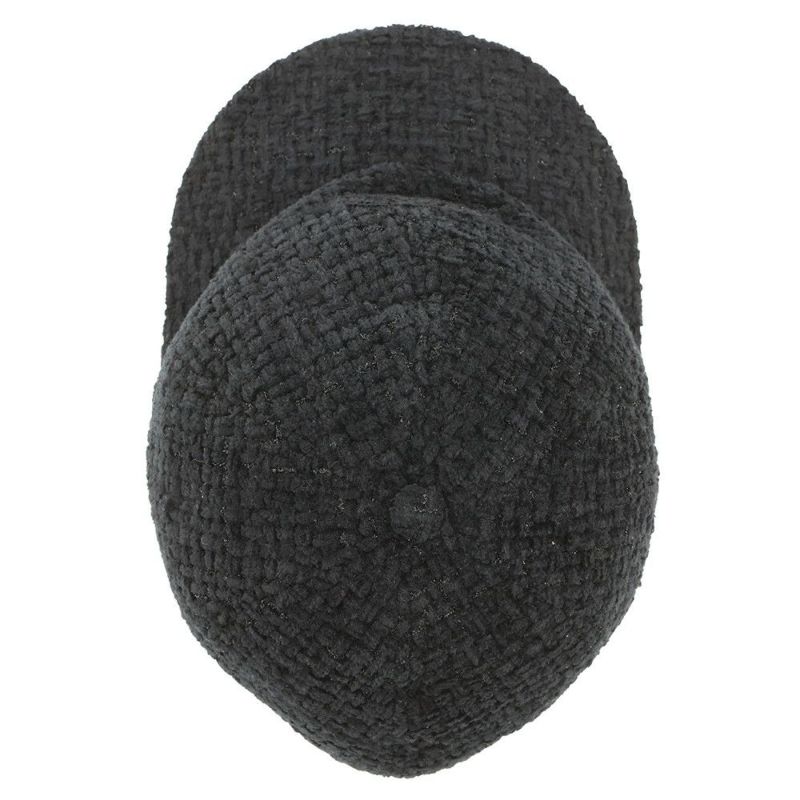 シャネル キャップ ツイード ココマーク サイズM AA8562 CHANEL 帽子 黒