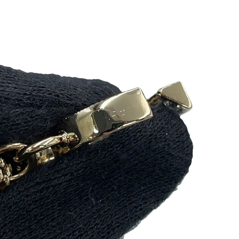 シャネル ネックレス ココマーク No.5 ラインストーン レザー B23P CHANEL アクセサリー