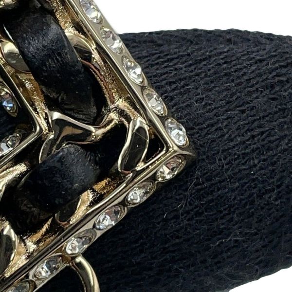 シャネル ネックレス ココマーク No.5 ラインストーン レザー B23P CHANEL アクセサリー