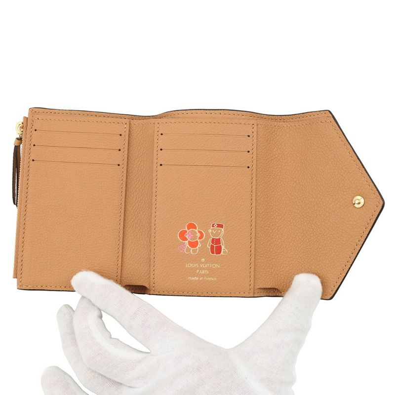 ルイヴィトン 三つ折り財布 モノグラム・アンプラント ポルトフォイユ・ヴィクトリーヌ M81459 LOUIS VUITTON