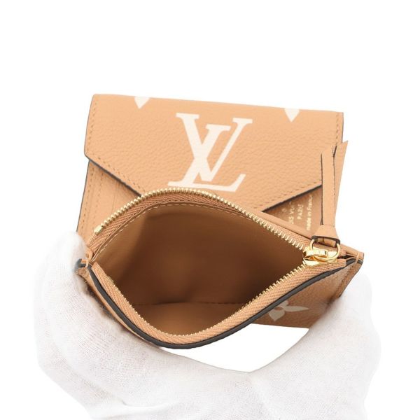 ルイヴィトン 三つ折り財布 モノグラム・アンプラント ポルトフォイユ・ヴィクトリーヌ M81459 LOUIS VUITTON