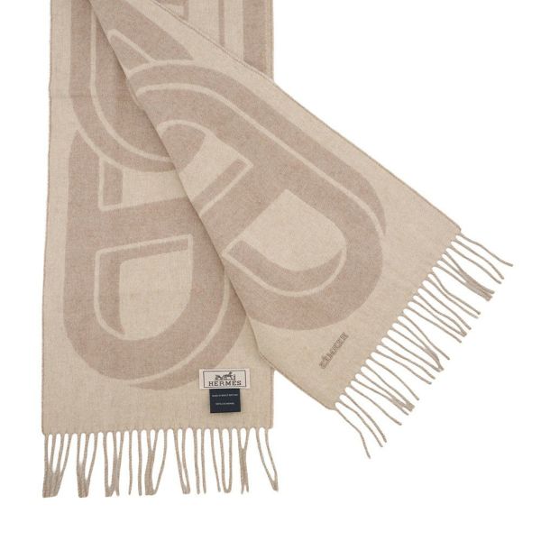 エルメス マフラー マイヨン TGM カシミヤ HERMES メンズ ストール