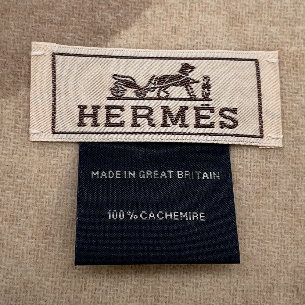 エルメス マフラー マイヨン TGM カシミヤ HERMES メンズ ストール