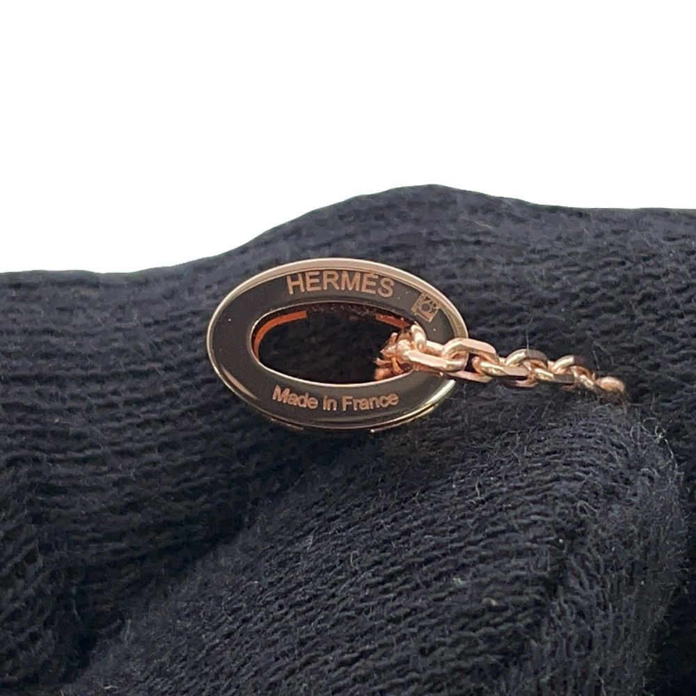 エルメス ネックレス ミニ・ポップアッシュ ロカバール ビューティー ピンク/ピンクゴールド金具 HERMES アクセサリー
