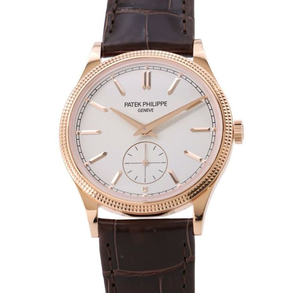 パテックフィリップ カラトラバ クルー・ド・パリ 6119R-001 PATEK PHILIPPE 腕時計 ウォッチ シルバー文字盤