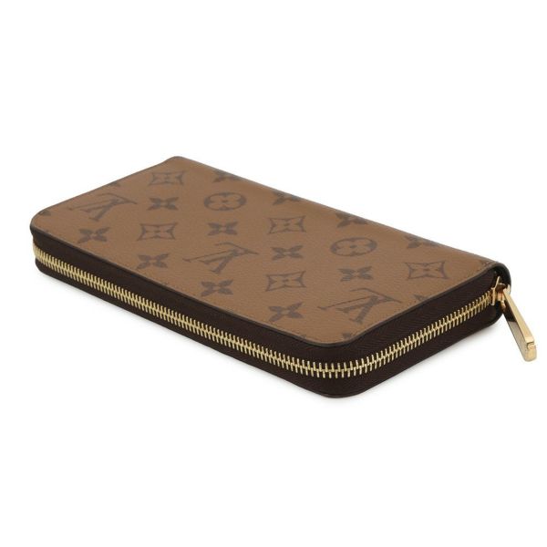 ルイヴィトン 長財布 モノグラム・リバース ジッピー・ウォレット M82444 LOUIS VUITTON 黒