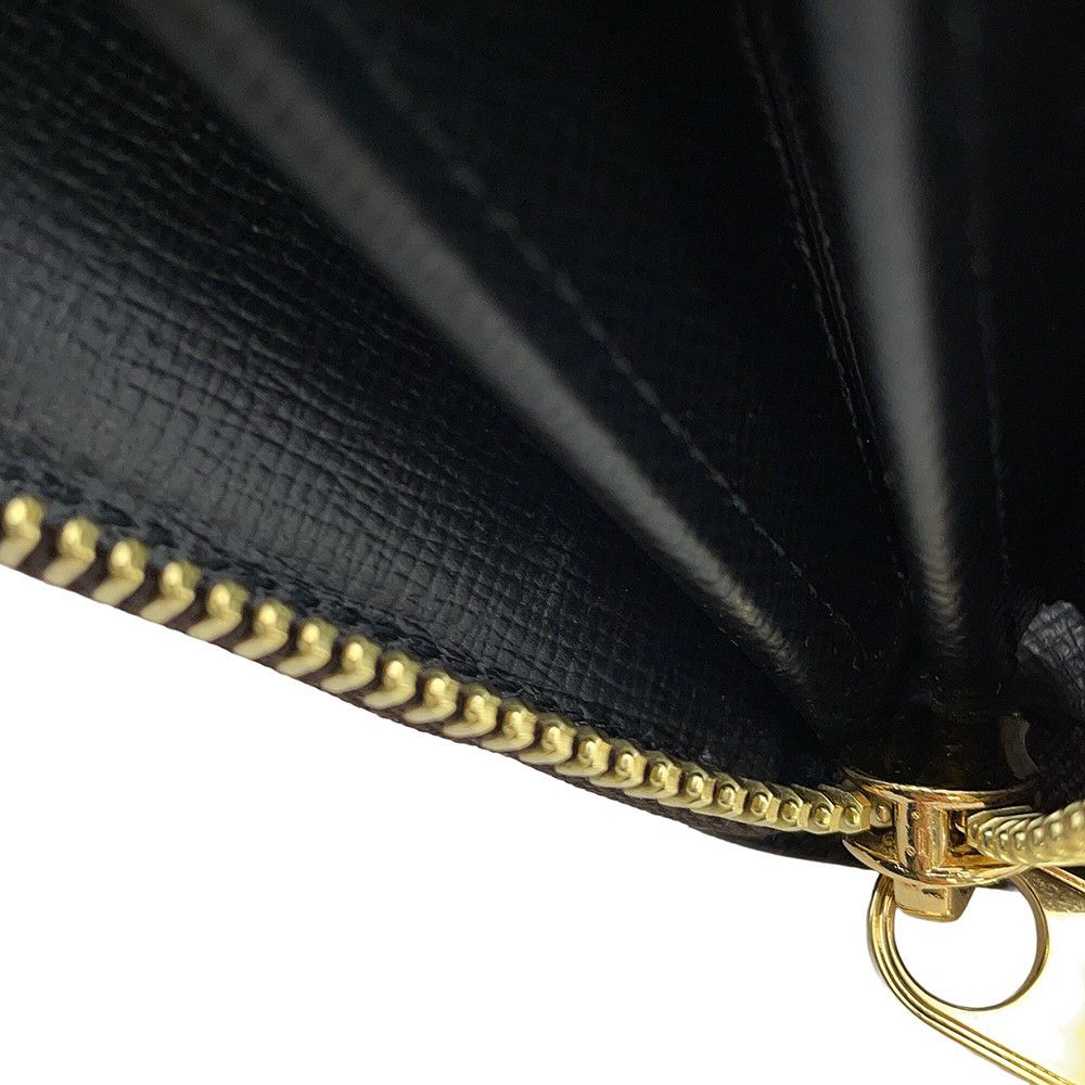 ルイヴィトン 長財布 モノグラム・リバース ジッピー・ウォレット M82444 LOUIS VUITTON 黒