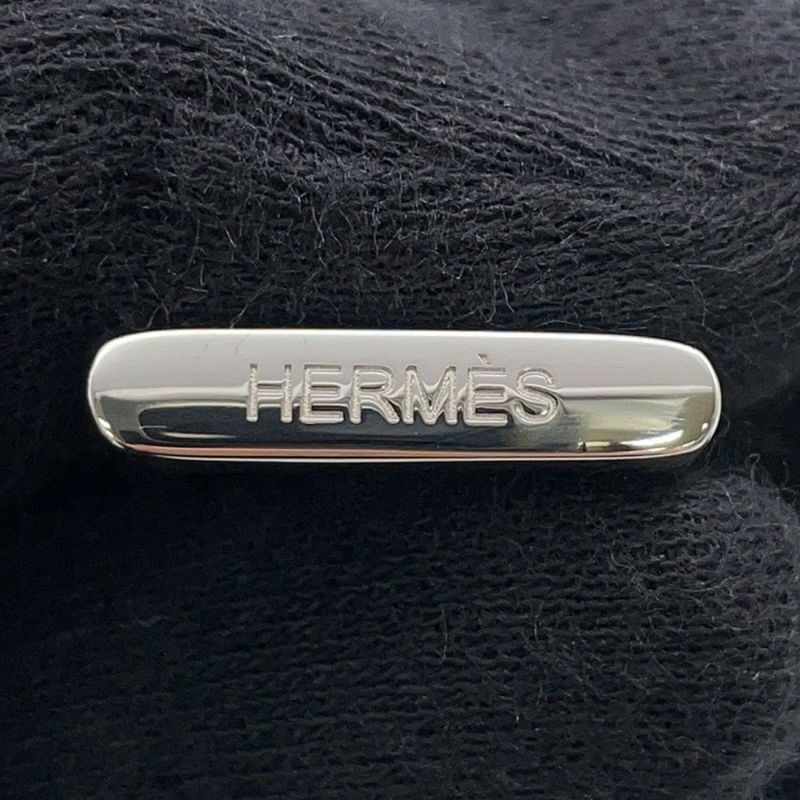 エルメス ブレスレット エトリエ ブラウン/シルバー金具 スイフト サイズT4 HERMES アクセサリー