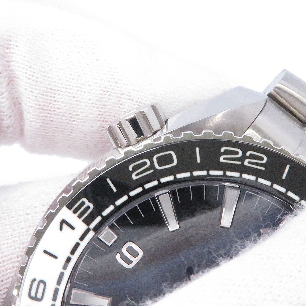 オメガ シーマスター プラネットオーシャン 600M コーアクシャル 215.30.44.22.01.001 OMEGA 腕時計 黒文字盤