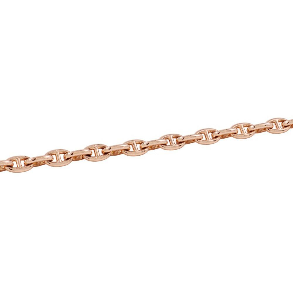 エルメス ネックレス シェーヌダンクルTPM 62コマ K18PGピンクゴールド HERMES ジュエリー