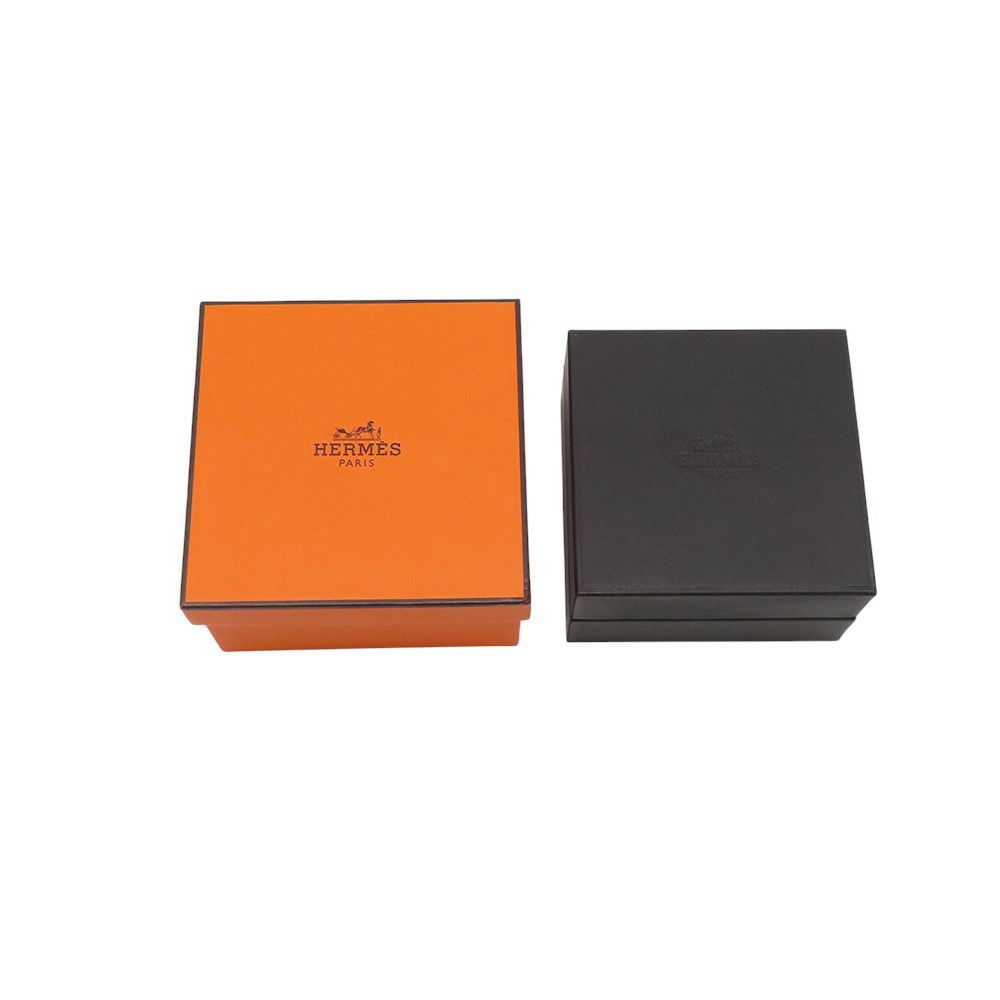 エルメス ピアス シェーヌダンクル ヴェルソ K18PGピンクゴールド/ブラックセラミック HERMES ジュエリー