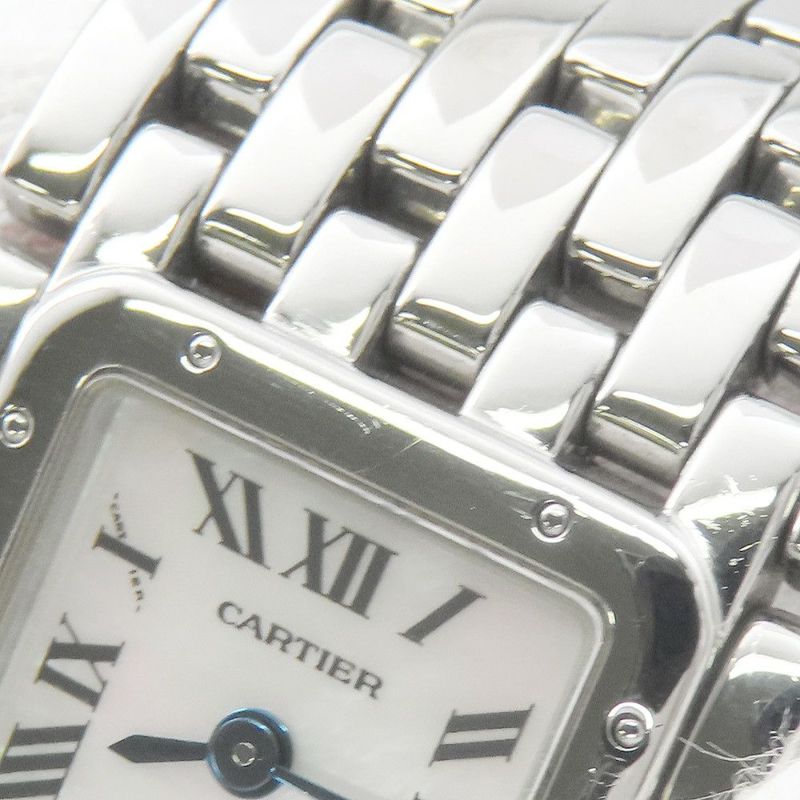 カルティエ パンテール リュバン LM W61001T9 Cartier 腕時計 ホワイトシェル文字盤 クォーツ