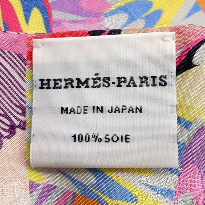 エルメス スカーフ ツイリー マーブルシルク Marble Silk HERMES シルクツイル 2022年春夏 京都マーブル