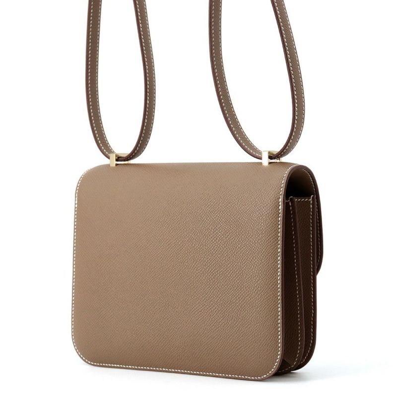 エルメス ミニ コンスタンス3 ミロワール エトゥープ/シャンパンゴールド金具 エプソン K刻印