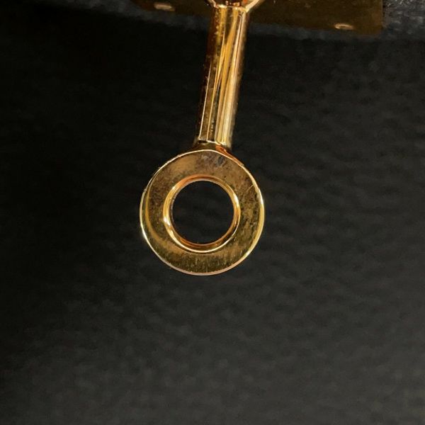 エルメス バーキン35 ブラック/ピンクゴールド金具 トゴ Y刻印 HERMES Birkin ハンドバッグ 黒