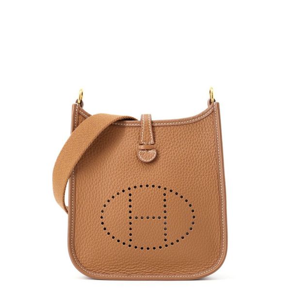 エルメス エブリンTPM 111cm アマゾン ゴールド/ゴールド金具 トリヨンクレマンス W刻印