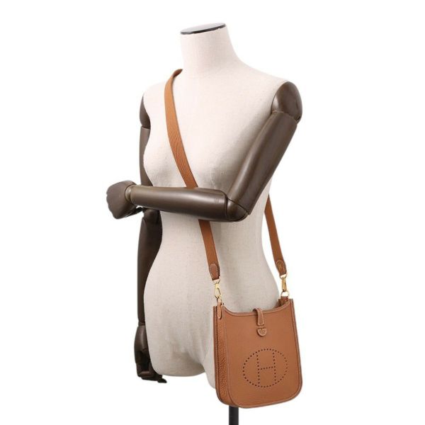 エルメス エブリンTPM 111cm アマゾン ゴールド/ゴールド金具 トリヨンクレマンス W刻印