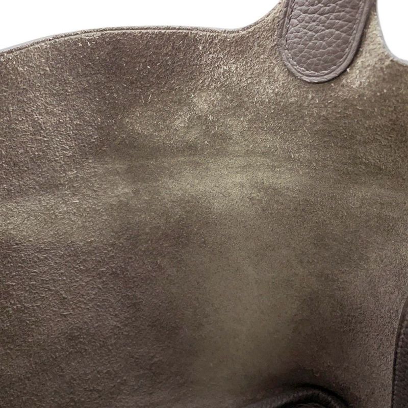 エルメス ハンドバッグ ピコタンロックPM エタン/シルバー金具 トリヨンクレマンス U刻印