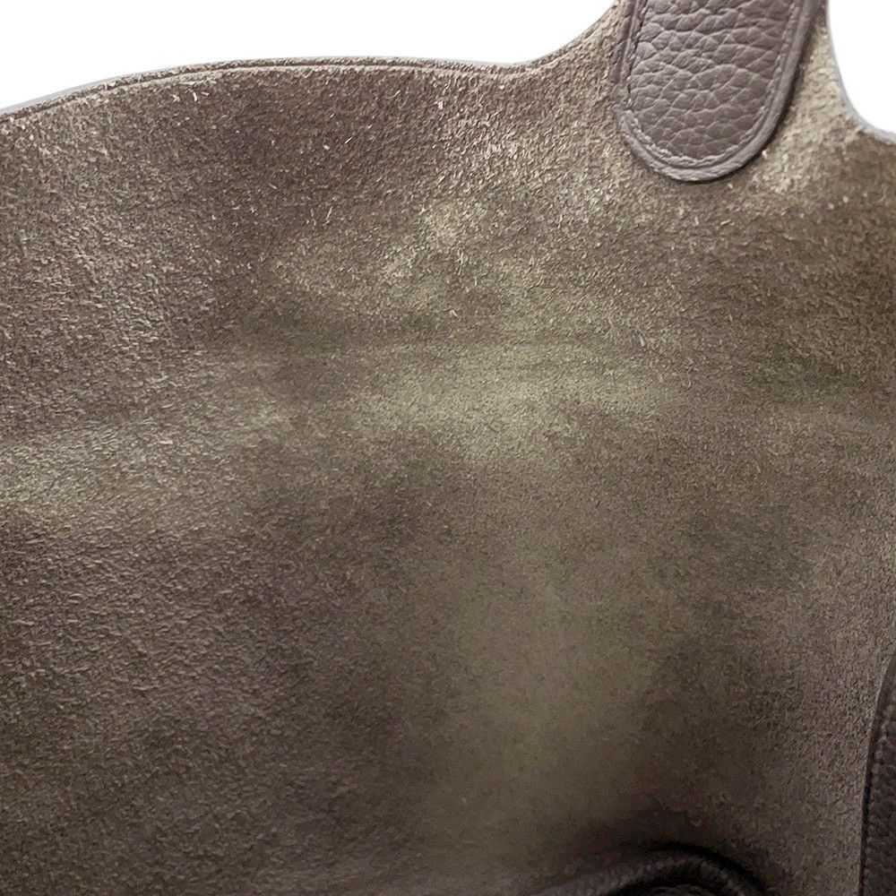 エルメス ハンドバッグ ピコタンロックPM エタン/シルバー金具 トリヨンクレマンス U刻印