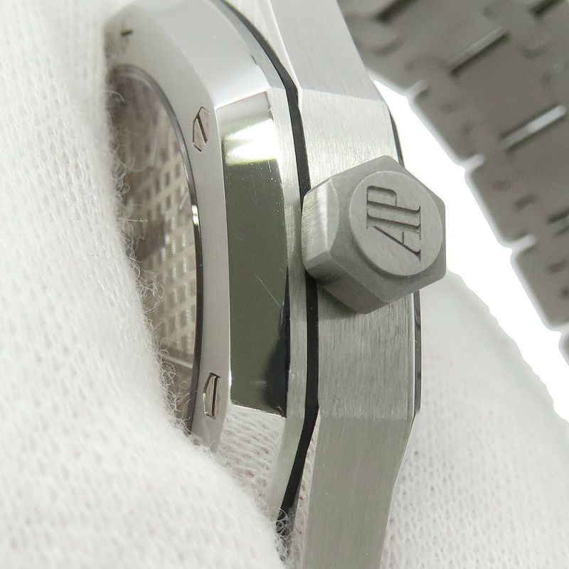 オーデマピゲ ロイヤルオーク オートマティック 15450ST.OO.1256ST.01.A AUDEMARS PIGUET 腕時計 シルバー文字盤