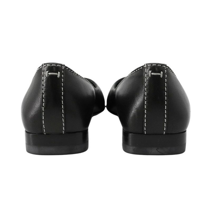 エルメス バレエシューズ リズ ナッパレザー レディースサイズ35 HERMES 黒