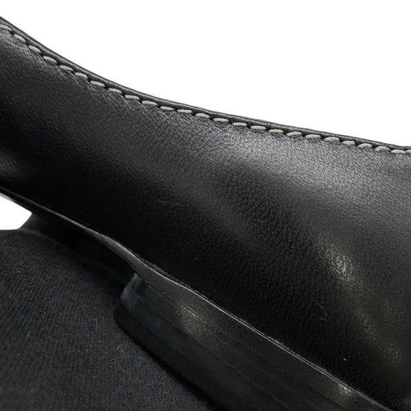 エルメス バレエシューズ リズ ナッパレザー レディースサイズ35 HERMES 黒