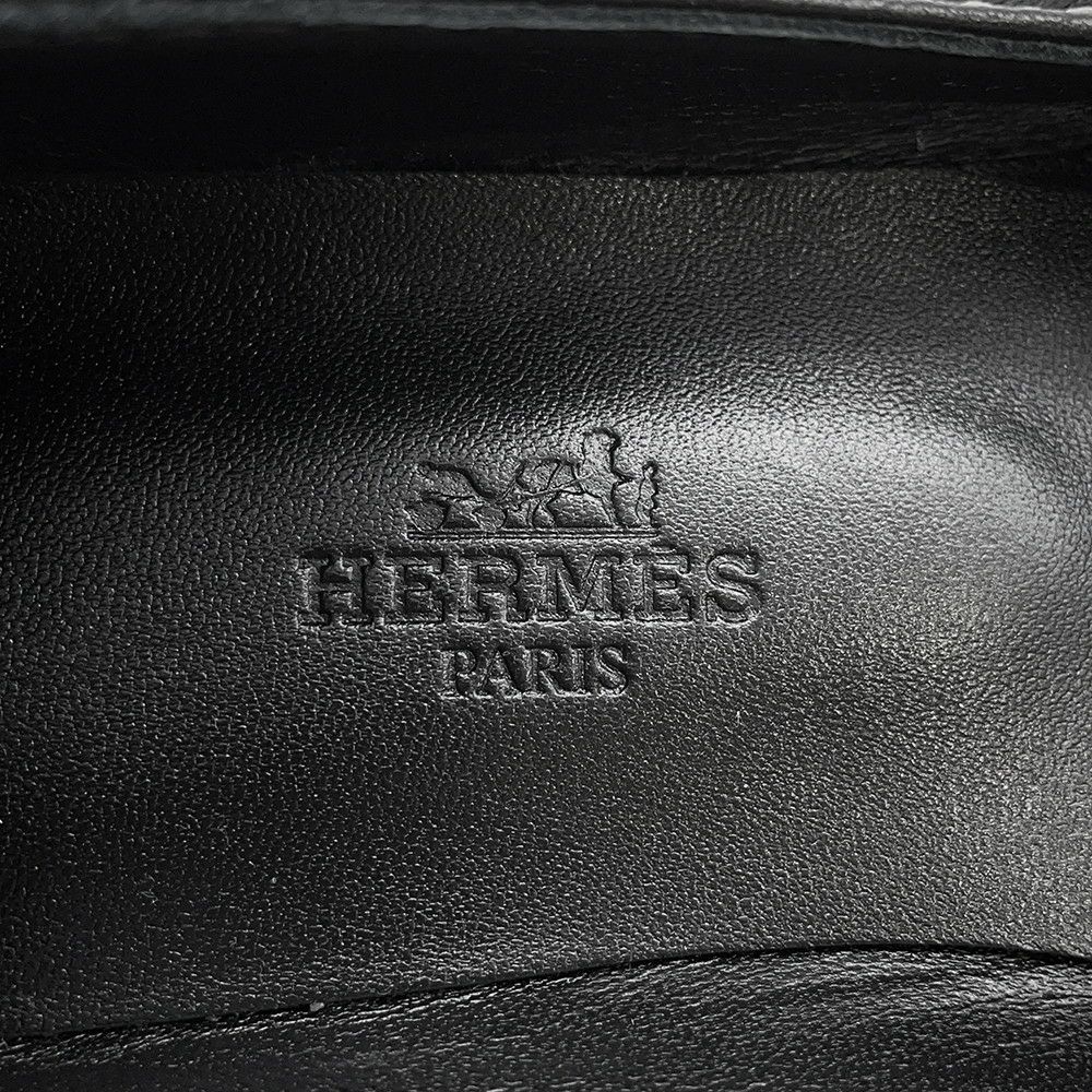 エルメス バレエシューズ リズ ナッパレザー レディースサイズ35 HERMES 黒
