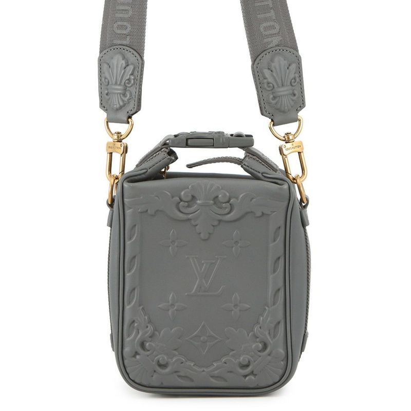 ルイヴィトン ショルダーバッグ カーフレザー クルーザー・メッセンジャー M21812 LOUIS VUITTON ヴィトン バッグ メンズ