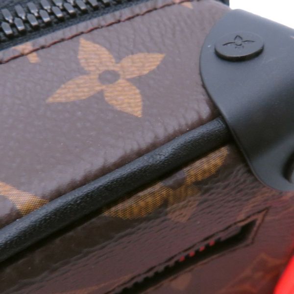 ルイヴィトン ショルダーバッグ モノグラム・ソーラーレイ ミニ・ソフトトランク M44480 ヴィトン バッグ ヴァージル・アブロー 黒 ブラック