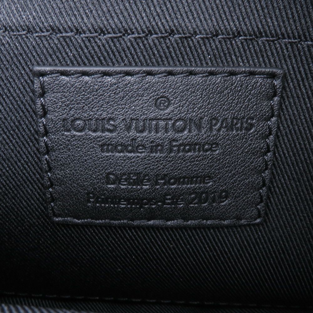 ルイヴィトン ショルダーバッグ モノグラム・ソーラーレイ ミニ・ソフトトランク M44480 ヴィトン バッグ ヴァージル・アブロー 黒 ブラック