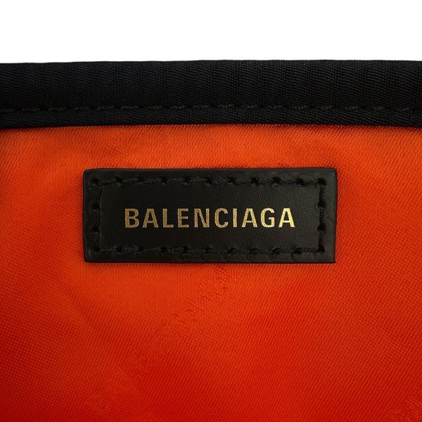 バレンシアガ ハンドバッグ ネイビーカバス XS ナイロン 390346 BALENCIAGA 黒 2way