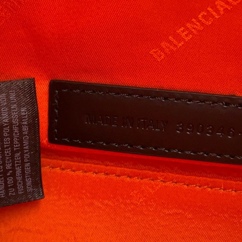 バレンシアガ ハンドバッグ ネイビーカバス XS ナイロン 390346 BALENCIAGA 黒 2way