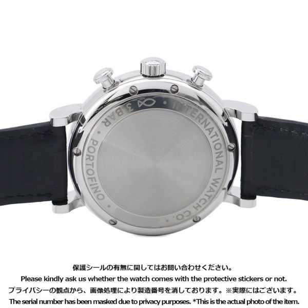 IWC ポートフィノ クロノグラフ IW391029 腕時計 ウォッチ 黒文字盤