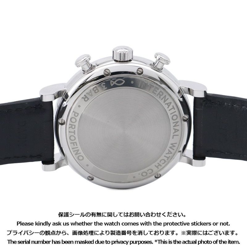 IWC ポートフィノ クロノグラフ IW391029 腕時計 ウォッチ 黒文字盤