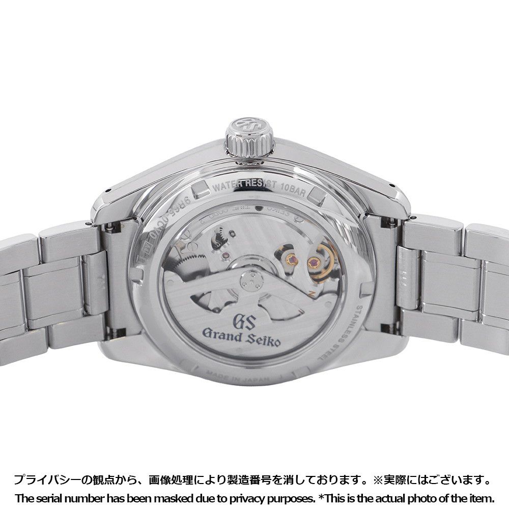 セイコー グランドセイコー スプリングドライブ デイト SBGA375 SEIKO 腕時計 ネイビー文字盤