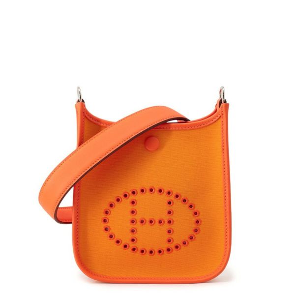 エルメス ワンショルダー ネオ エブリンTPM ジョーヌドール/フー/シルバー金具 トワルオフィシェ/スイフト B刻印