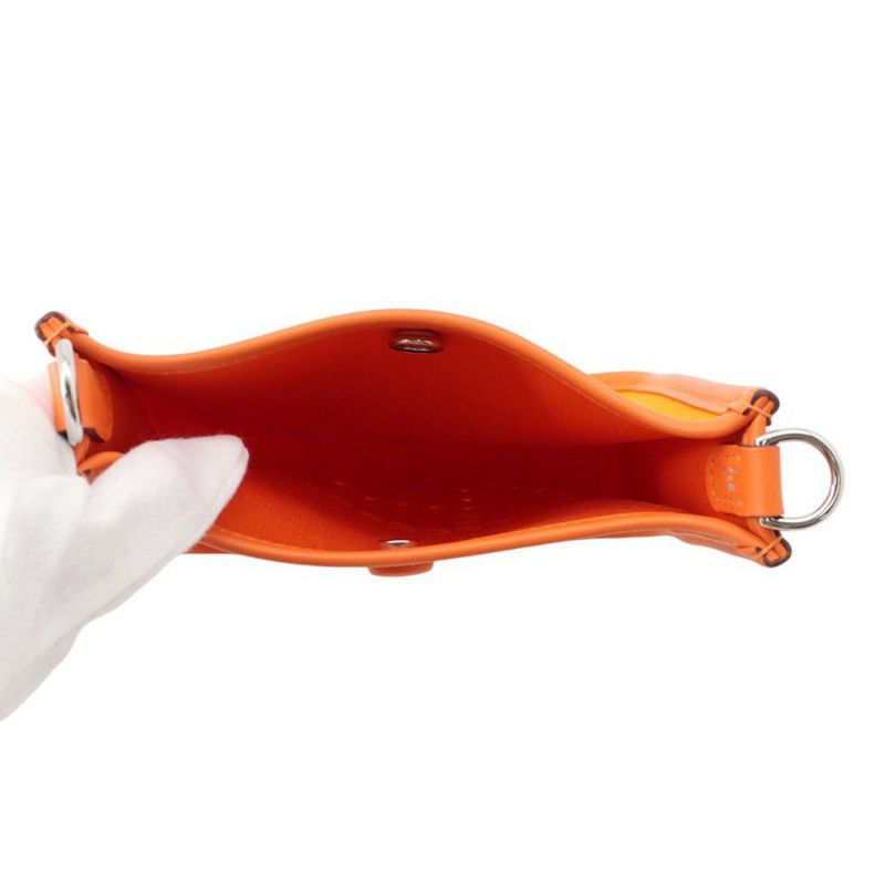 エルメス ワンショルダー ネオ エブリンTPM ジョーヌドール/フー/シルバー金具 トワルオフィシェ/スイフト B刻印