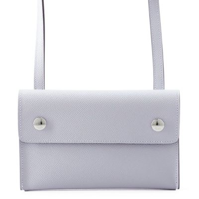 NR48　kt14804tm【HERMES】ナップ・トゥーゴー 　エプソン　エタン×シルバー金具　K刻印 エルメス ショルダーウォレット ナップ トゥーゴー グリパンタン