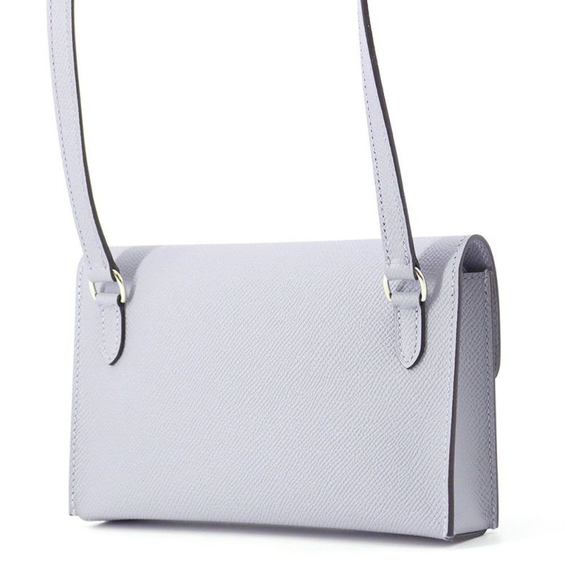 エルメス ショルダーウォレット ナップ トゥーゴー グリパンタン/シルバー金具 エプソン K刻印 財布