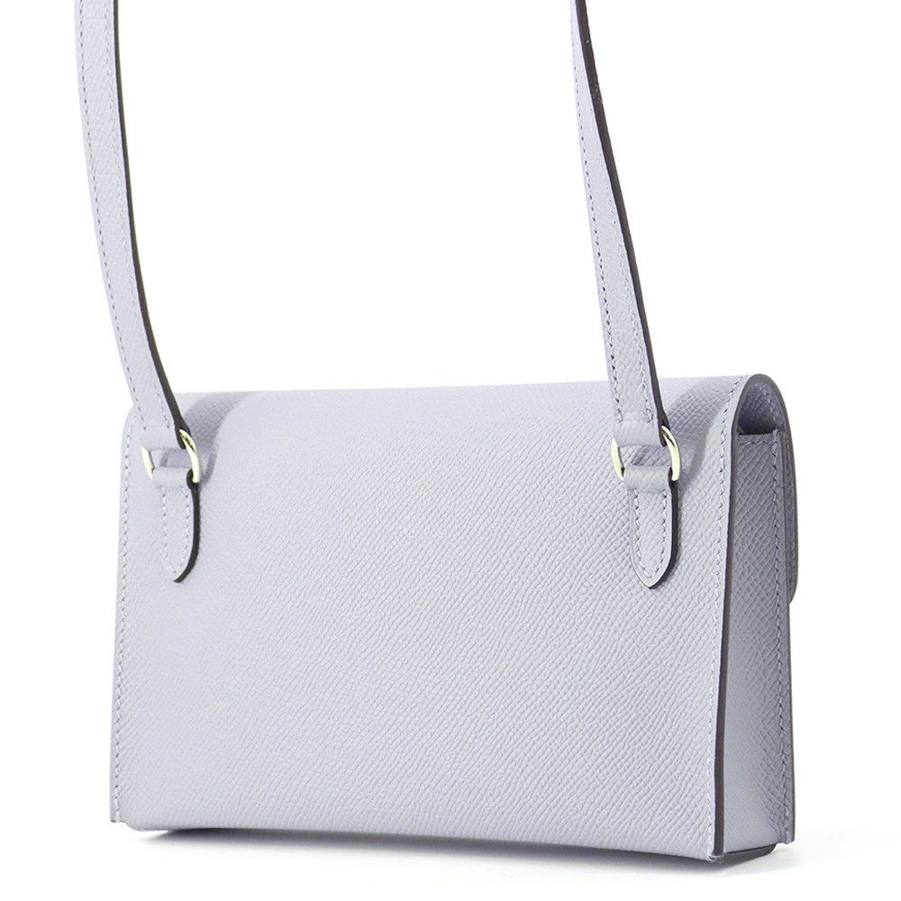 エルメス ショルダーウォレット ナップ トゥーゴー グリパンタン/シルバー金具 エプソン K刻印 財布