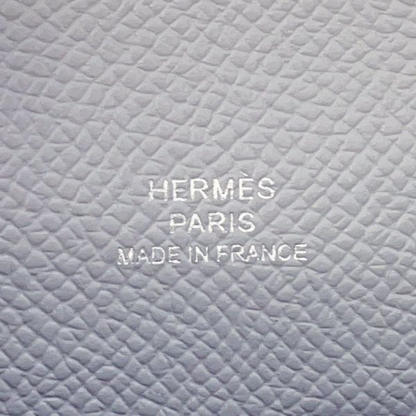 エルメス ショルダーウォレット ナップ トゥーゴー グリパンタン/シルバー金具 エプソン K刻印 財布