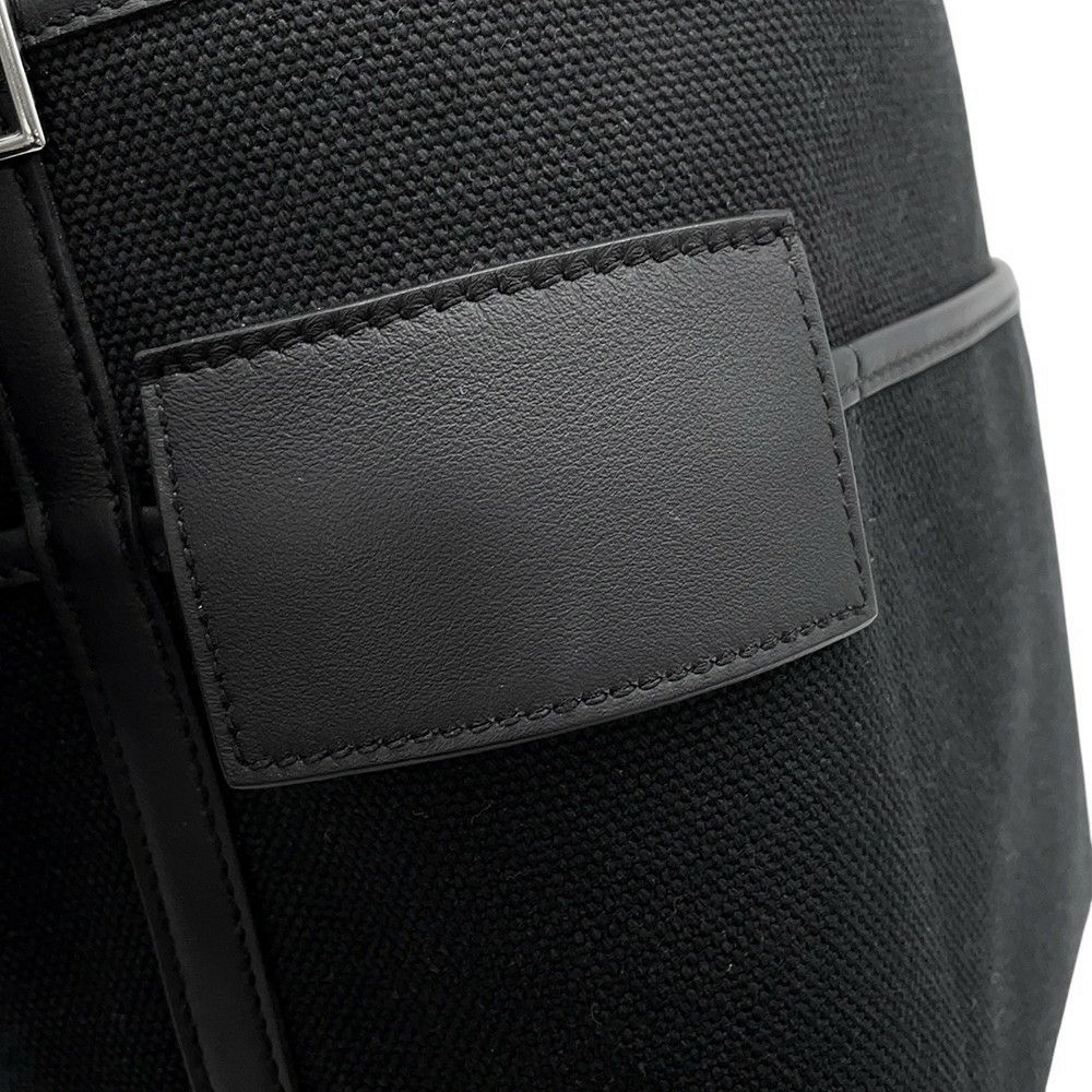 エルメス ハンドバッグ ピコタンロックPM カーゴ ブラック/シルバー金具 トワルゴエラン/スイフト W刻印 黒