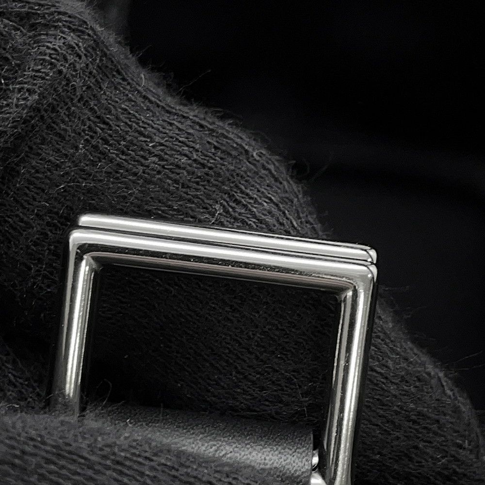 エルメス ハンドバッグ ピコタンロックPM カーゴ ブラック/シルバー金具 トワルゴエラン/スイフト W刻印 黒