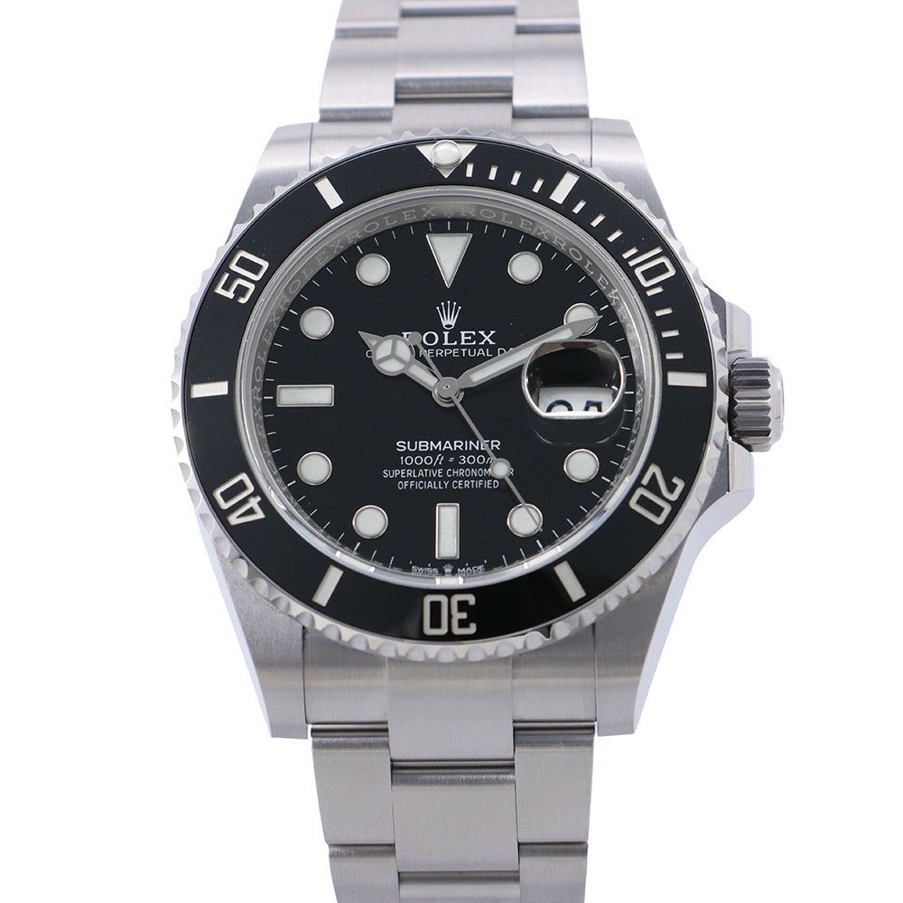 ロレックス サブマリーナ デイト ランダムシリアル ルーレット 126610LN  ROLEX 腕時計 黒文字盤