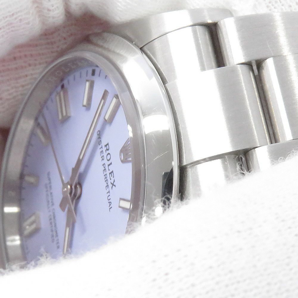 ロレックス オイスターパーペチュアル36 ランダムシリアル ルーレット 126000 ROLEX 腕時計 ラベンダー文字盤