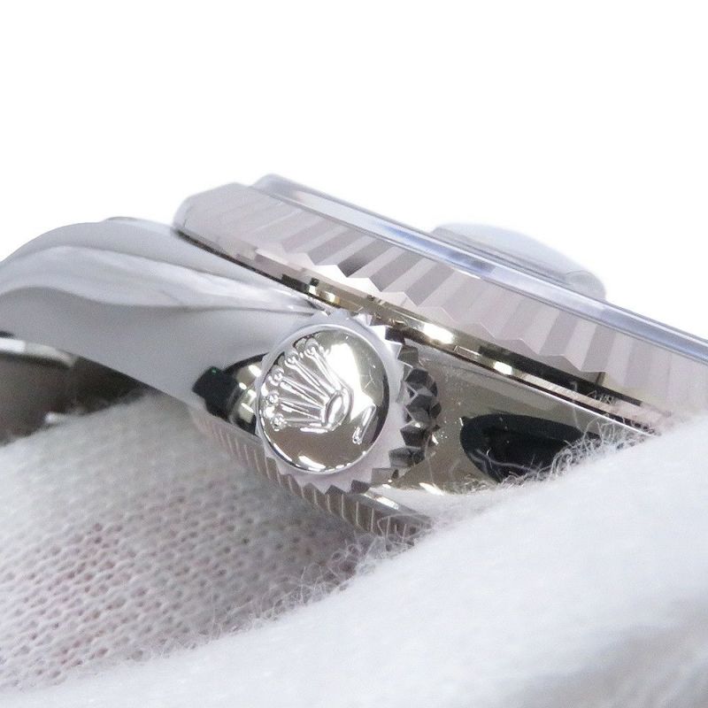 ロレックス デイトジャスト36 SS/K18WG ランダムシリアル ルーレット 126234 ROLEX 腕時計 ブライトブルー文字盤