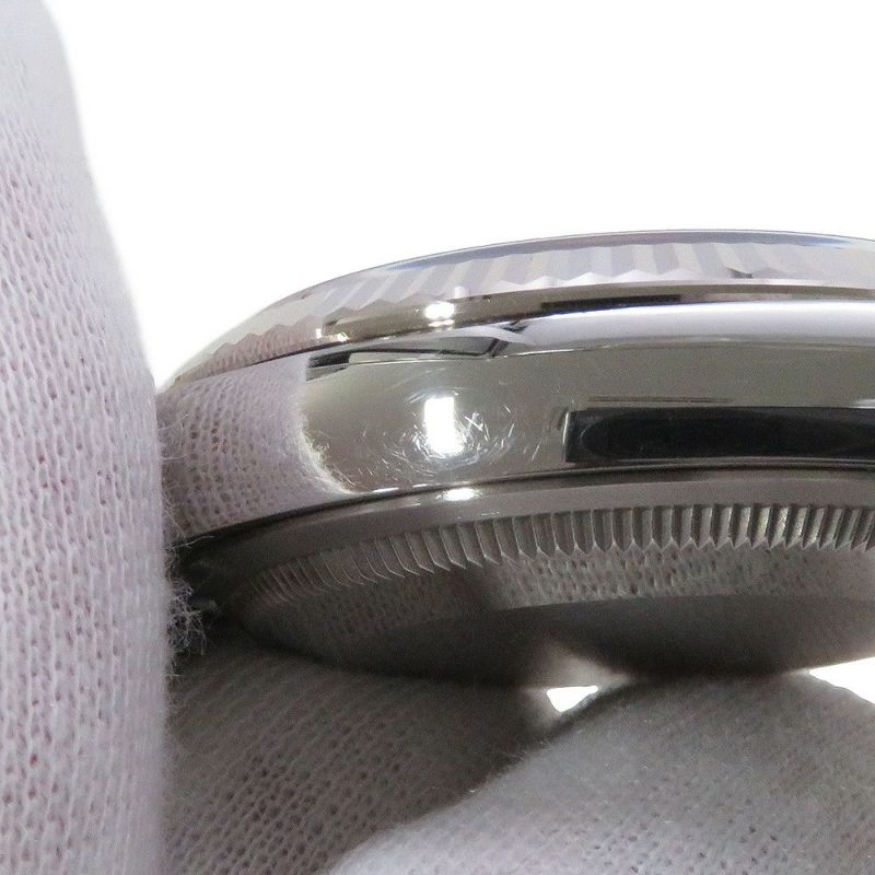 ロレックス デイトジャスト36 SS/K18WG ランダムシリアル ルーレット 126234 ROLEX 腕時計 ブライトブルー文字盤