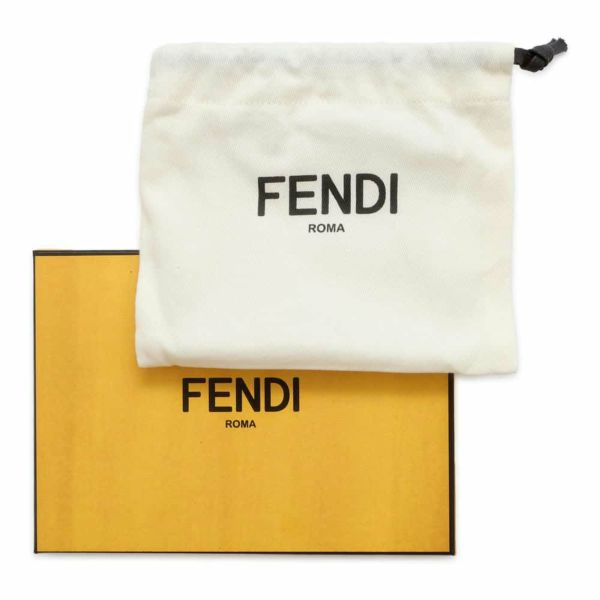 フェンディ 二つ折り財布 ロゴ レザー 7M0338 FENDI 財布 メンズ