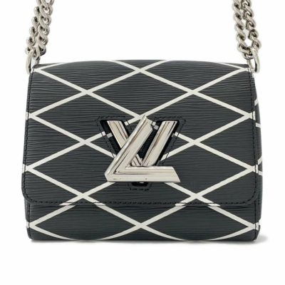 ルイヴィトン チェーンショルダーバッグ エピ ツイストPM M50525 LOUIS VUITTON ブラック 黒 安心保証